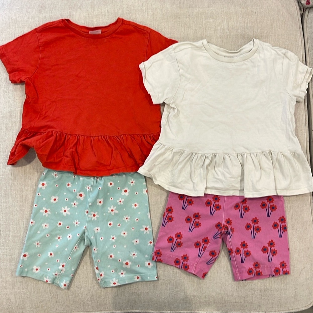 110 (5) Hanna Andersson outfit lot